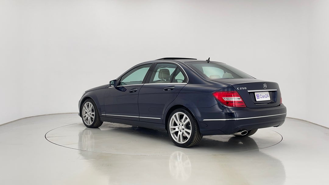 2013 Mercedes-benz C250 Avantgarde, Automatic, 120428 km, Left Back Diagonal (45- Degree) View