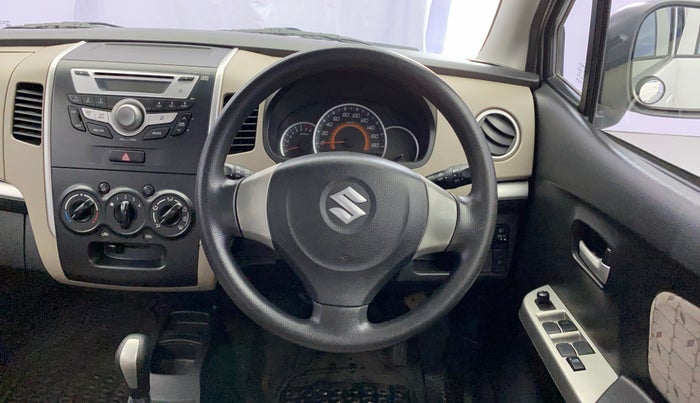 2016 Maruti Wagon R 1.0 VXI AMT, Petrol, Automatic, 53,215 km, Steering Wheel Close Up