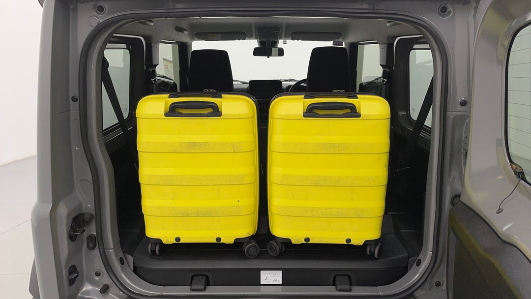 2021 Suzuki Jimny Glx (qld), Automatic, 51477 km, Boot Inside View with Luggage