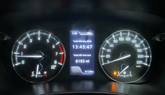 2022 Toyota Glanza V, Petrol, Manual, 41,129 km, Odometer Image