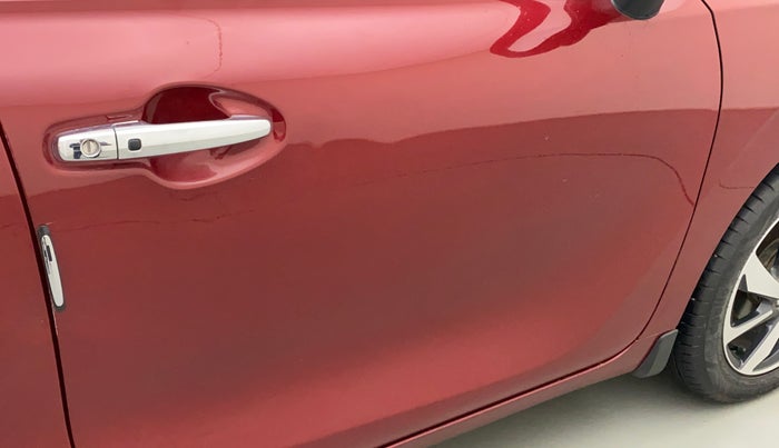 2022 Toyota Glanza V, Petrol, Manual, 41,129 km, Driver-side door - Minor scratches