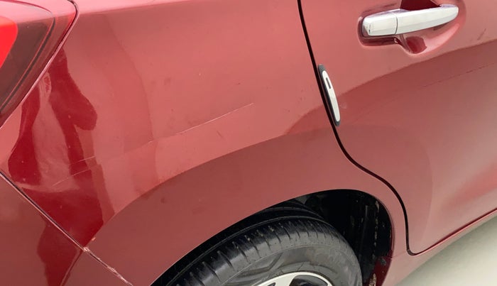 2022 Toyota Glanza V, Petrol, Manual, 41,129 km, Right quarter panel - Minor scratches