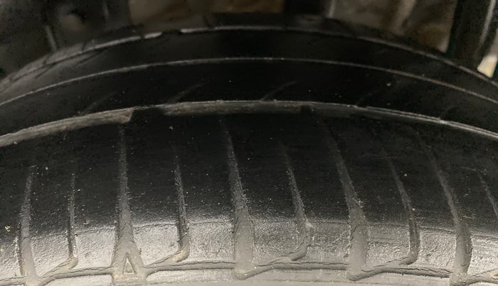 2018 Tata TIGOR XZ 1.2 REVOTRON, Petrol, Manual, 54,112 km, Left Rear Tyre Tread