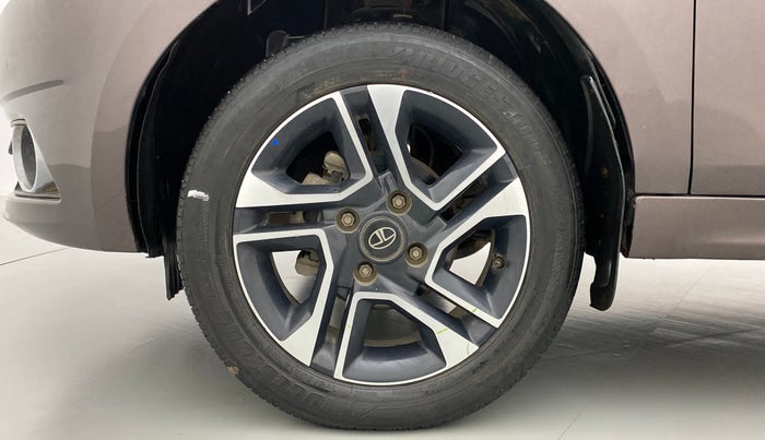 2018 Tata TIGOR XZ 1.2 REVOTRON, Petrol, Manual, 54,112 km, Left Front Wheel