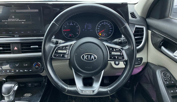 2019 KIA SELTOS HTX IVT 1.5 PETROL, Petrol, Automatic, 79,167 km, Steering Wheel Close Up