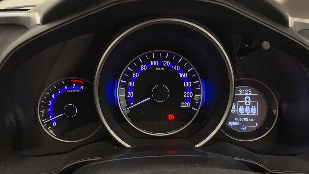 2016 Honda Jazz Vti, Manual, 86702 km, Odometer View