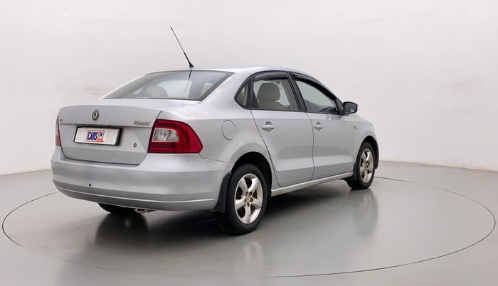 2012 Skoda Rapid ELEGANCE 1.6 TDI MT, Diesel, Manual, 82,404 km, Right Back Diagonal
