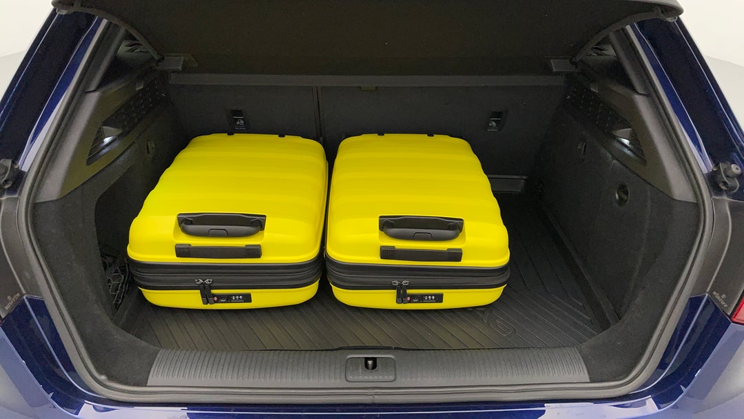 Boot Inside View with Luggage