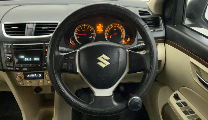 2014 Maruti Swift Dzire ZXI, Petrol, Manual, 72,270 km, Steering Wheel Close Up