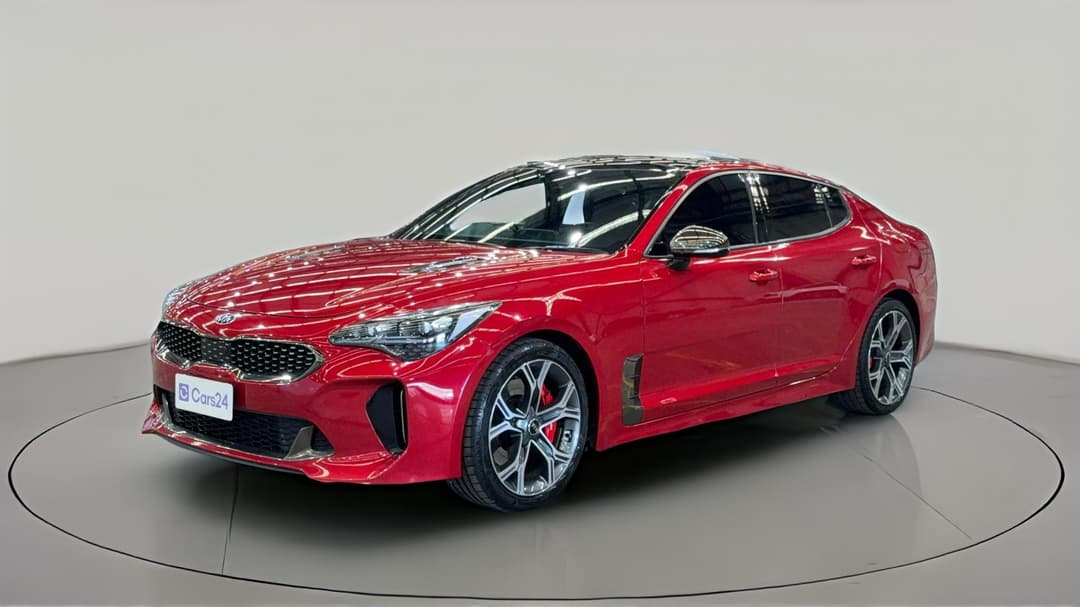 2018 Kia Stinger Gt (black Leather), Automatic, 124493 km, Left Front Diagonal (45- Degree) View