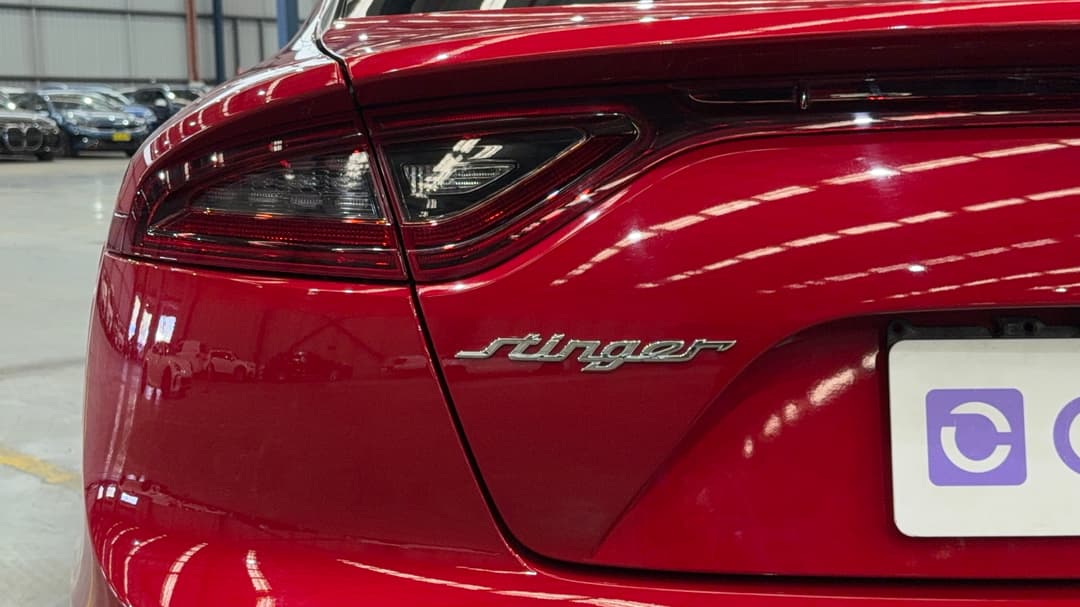 2018 Kia Stinger Gt (black Leather), Automatic, 124493 km, Badge (Boot Left Side)