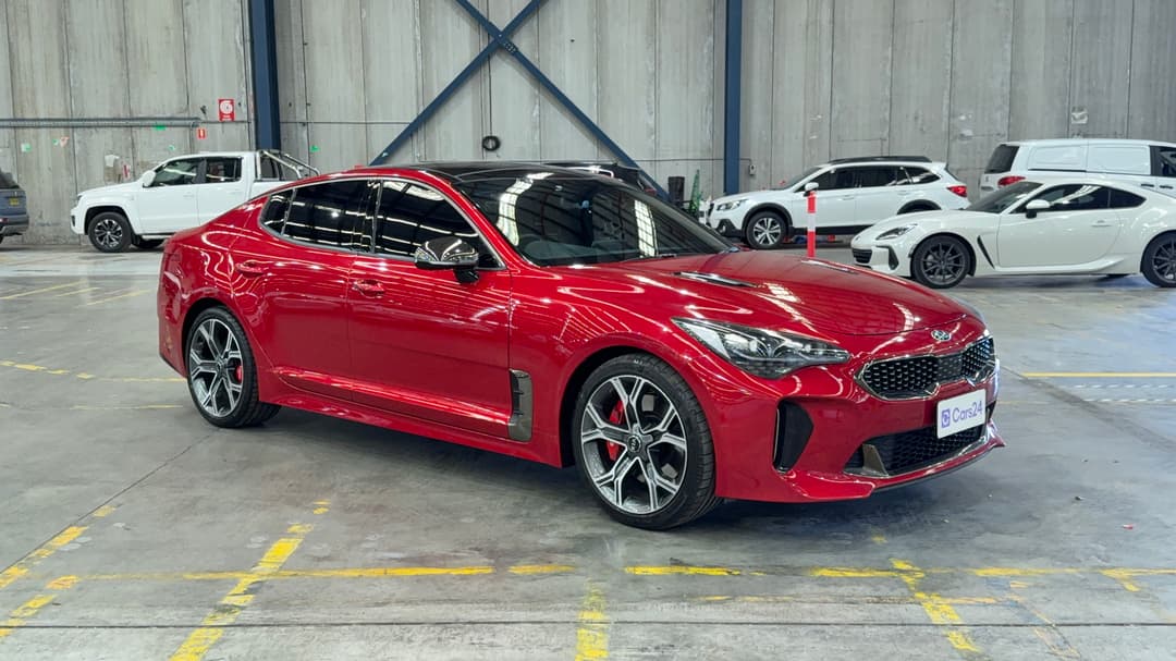 2018 Kia Stinger Gt (black Leather), Automatic, 124493 km, Right Front Diagonal (45- Degree) View