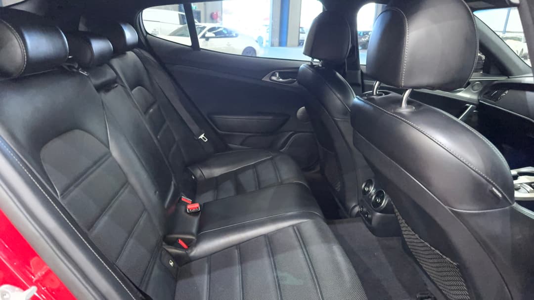 2018 Kia Stinger Gt (black Leather), Automatic, 124493 km, Right Side Rear Door Cabin View
