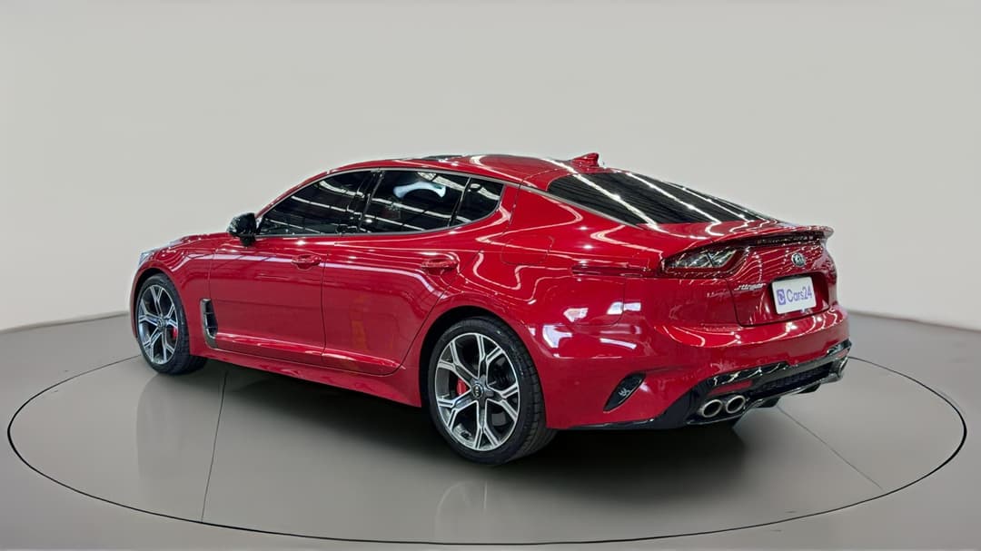 2018 Kia Stinger Gt (black Leather), Automatic, 124493 km, Left Back Diagonal (45- Degree) View