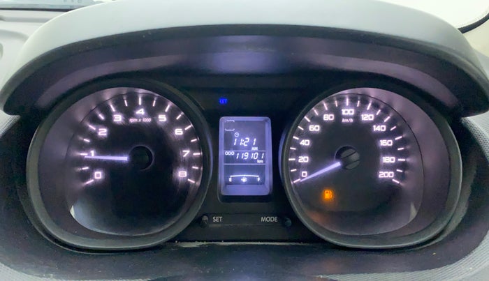 2017 Tata Tiago XE PETROL, Petrol, Manual, 1,19,094 km, Odometer Image