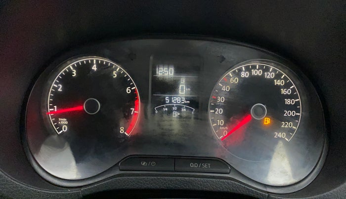 2017 Volkswagen Polo COMFORTLINE 1.2L, Petrol, Manual, 51,364 km, Odometer Image