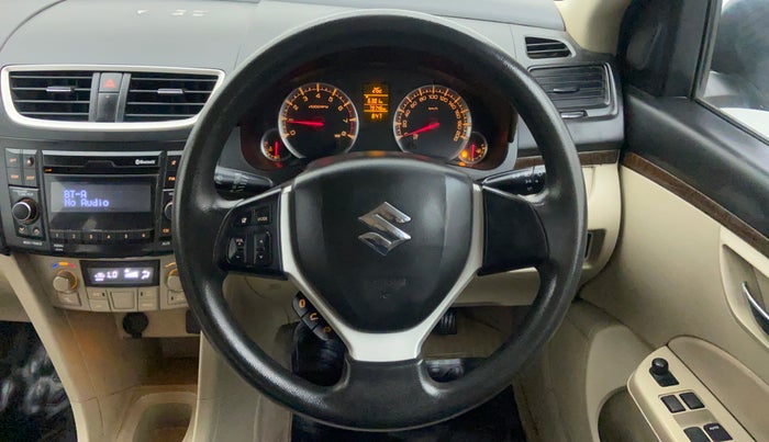 2015 Maruti Swift Dzire ZXI, Petrol, Manual, 79,746 km, Steering Wheel Close Up