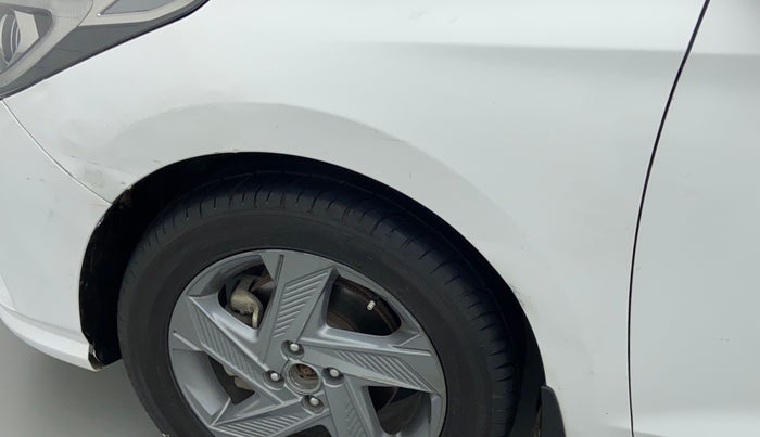2021 Hyundai Verna SX 1.5 CRDI, Diesel, Manual, 35,447 km, Left fender - Slightly dented