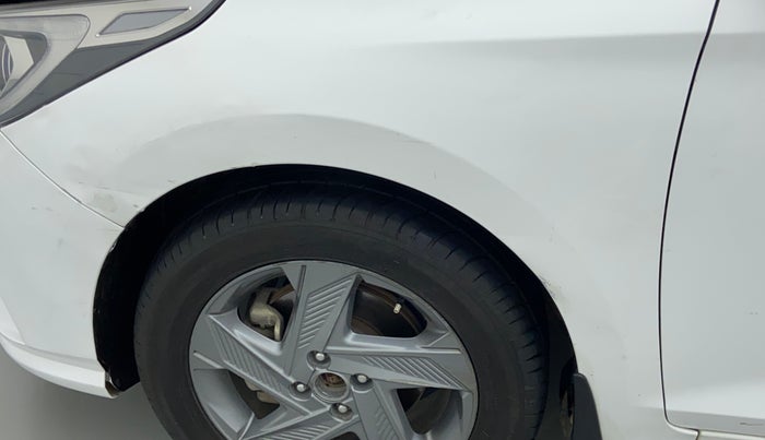 2021 Hyundai Verna SX 1.5 CRDI, Diesel, Manual, 35,447 km, Left fender - Minor scratches