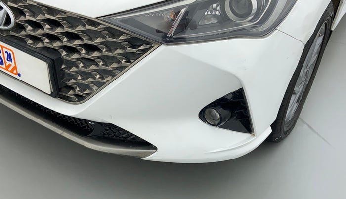 2021 Hyundai Verna SX 1.5 CRDI, Diesel, Manual, 35,447 km, Front bumper - Minor scratches
