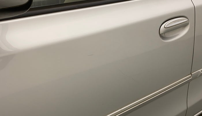 2011 Toyota Etios V, Petrol, Manual, 1,04,736 km, Front passenger door - Minor scratches