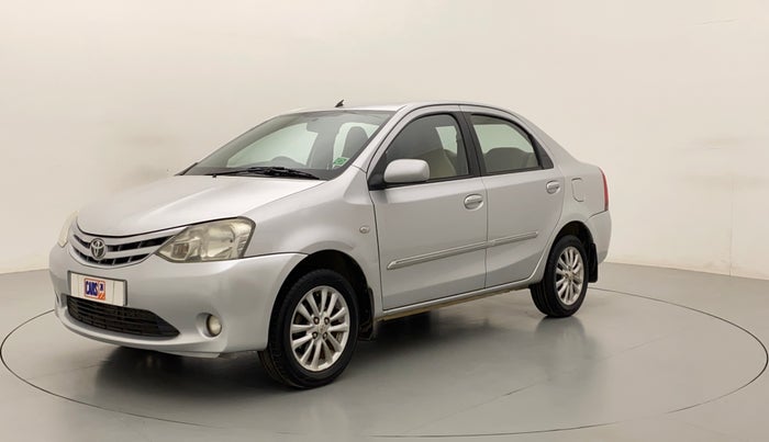 2011 Toyota Etios V, Petrol, Manual, 1,04,736 km, Left Front Diagonal