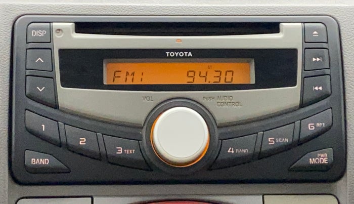 2011 Toyota Etios V, Petrol, Manual, 1,04,736 km, Infotainment System