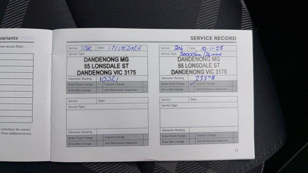 2022 MG Mg3 Auto Excite (with Navigation), Automatic, 26011 km, Service History