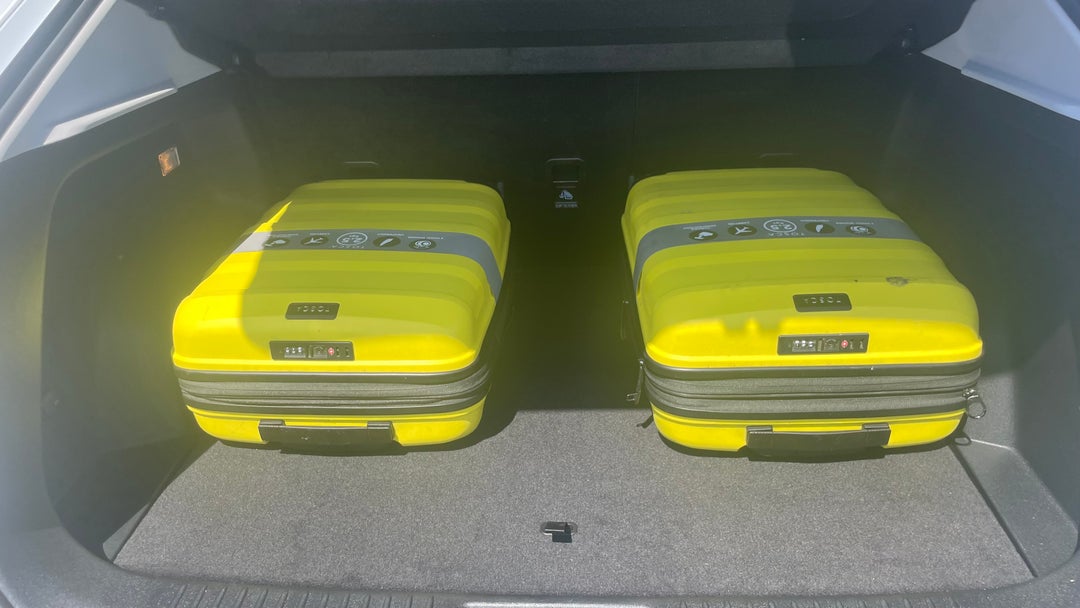 Boot Inside View with Luggage