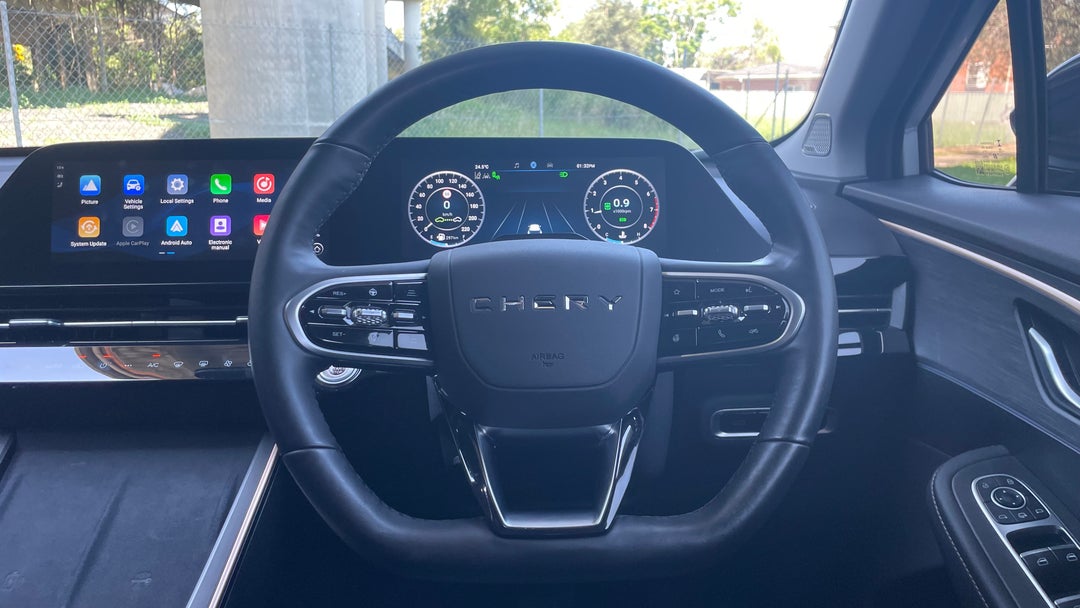 Steering Wheel Close-up