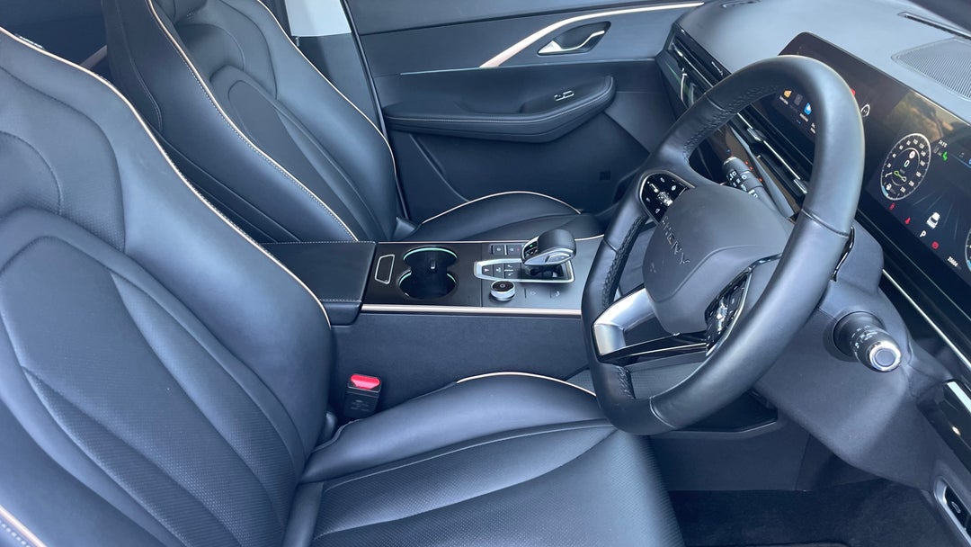 Right Side Front Door Cabin View