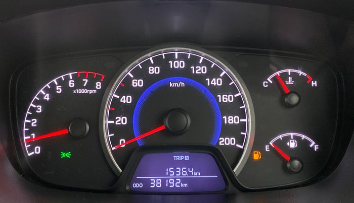2017 Hyundai Grand i10 SPORTZ O 1.2, Petrol, Manual, 38,235 km, Odometer Image