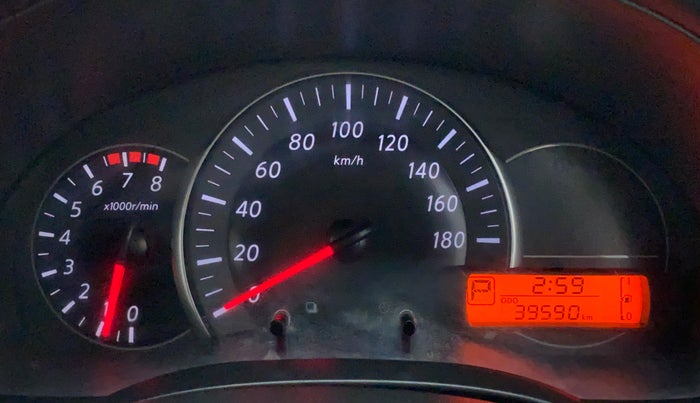 2017 Nissan Micra XV CVT, Petrol, Automatic, 39,634 km, Odometer Image