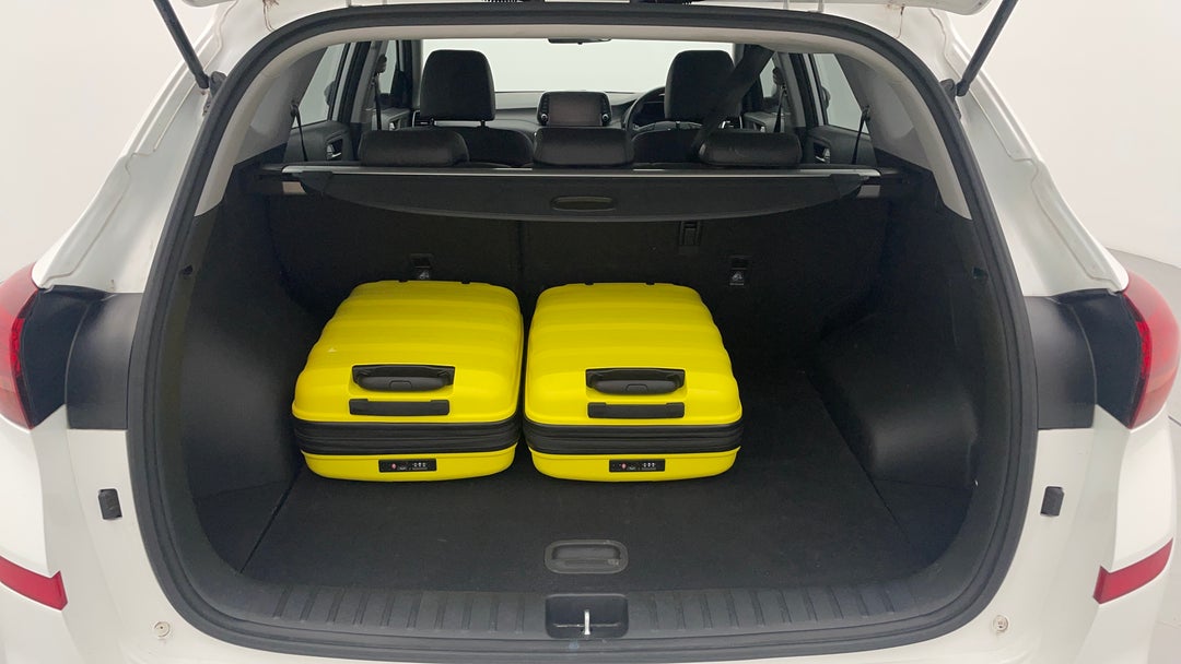 2019 Hyundai Tucson Active X (fwd), Automatic, 62842 km, Boot Inside View with Luggage