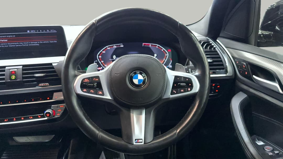 2020 BMW X3 xDrive30i M Sport, Automatic, 40847 km, Steering Wheel Close-up