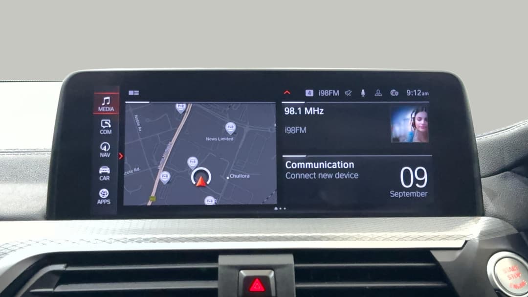 2020 BMW X3 xDrive30i M Sport, Automatic, 40847 km, Infotainment System