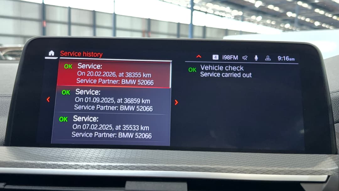 2020 BMW X3 xDrive30i M Sport, Automatic, 40847 km, Service History