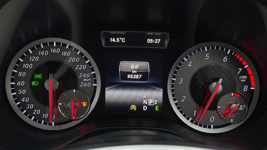 2015 Mercedes-benz A200 Be, Automatic, 95387 km, Odometer View