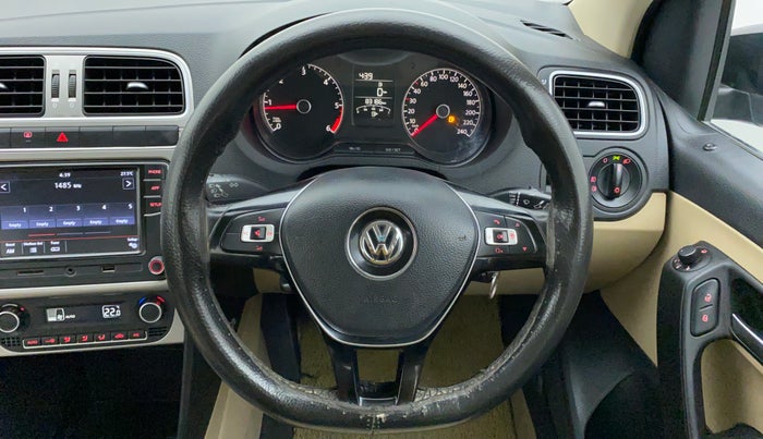 2018 Volkswagen Ameo HIGHLINE PLUS 1.5, Diesel, Manual, 83,336 km, Steering Wheel Close Up