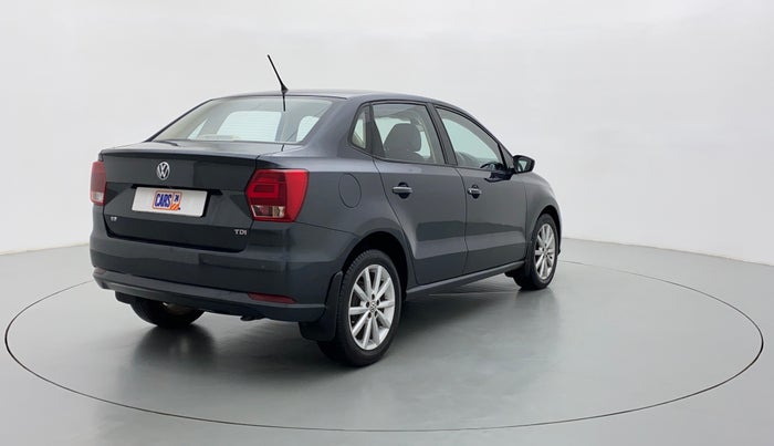 2018 Volkswagen Ameo HIGHLINE PLUS 1.5, Diesel, Manual, 83,336 km, Right Back Diagonal