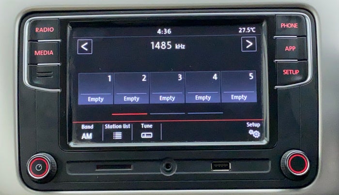 2018 Volkswagen Ameo HIGHLINE PLUS 1.5, Diesel, Manual, 83,336 km, Infotainment System