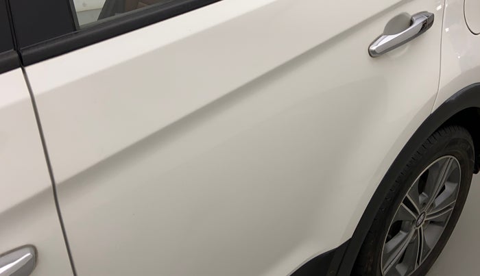 2016 Hyundai Creta 1.6 SX PLUS AUTO PETROL, Petrol, Automatic, 91,713 km, Rear left door - Slightly dented