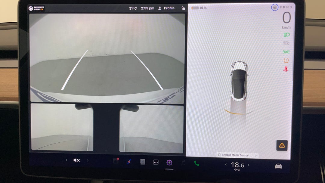 2020 Tesla Model 3 Standard Range RWD, Automatic, 50158 km, Parking Camera