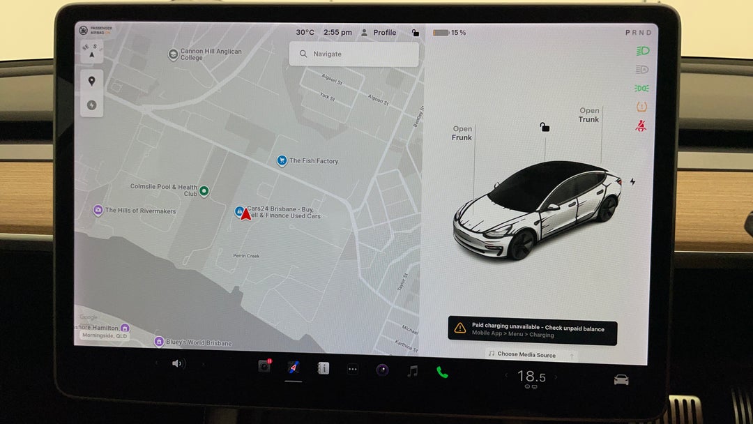 2020 Tesla Model 3 Standard Range RWD, Automatic, 50158 km, Infotainment System