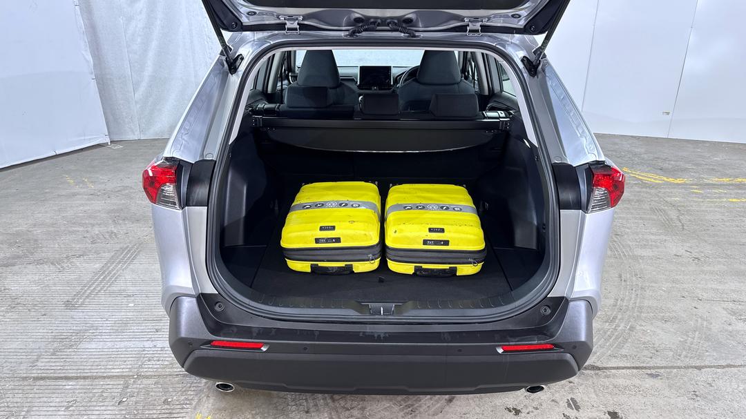 2025 Toyota RAV4 Gx (2WD) Hybrid, Automatic, 8664 km, Boot Inside View with Luggage