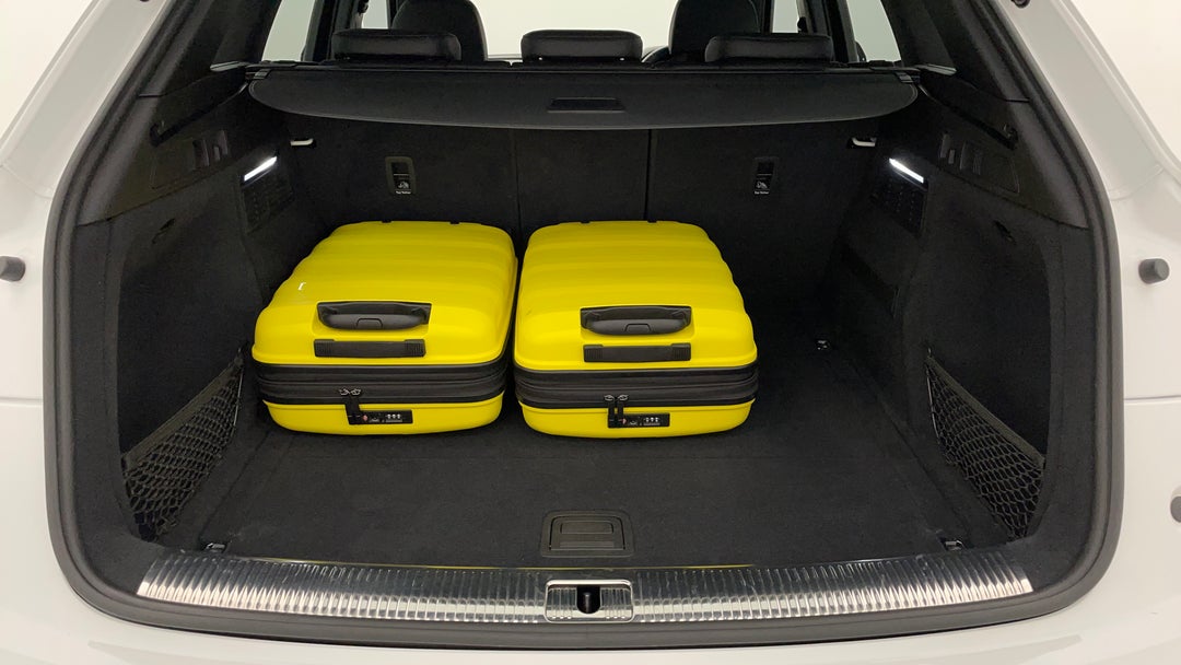 Boot Inside View with Luggage