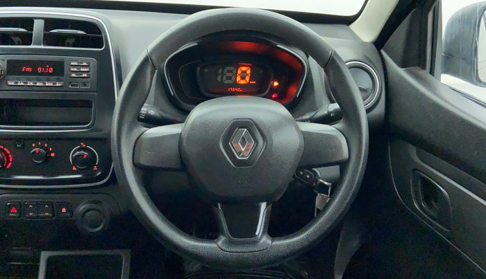 2019 Renault Kwid RXL, Petrol, Manual, 17,515 km, Steering Wheel Close Up