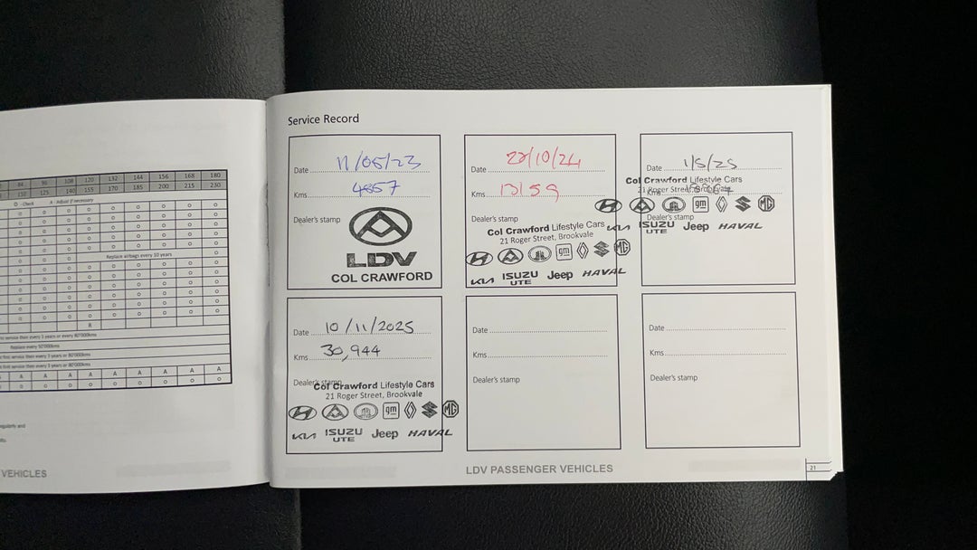 2022 LDV T60 Max Luxe (4x4), Automatic, 34813 km, Service History