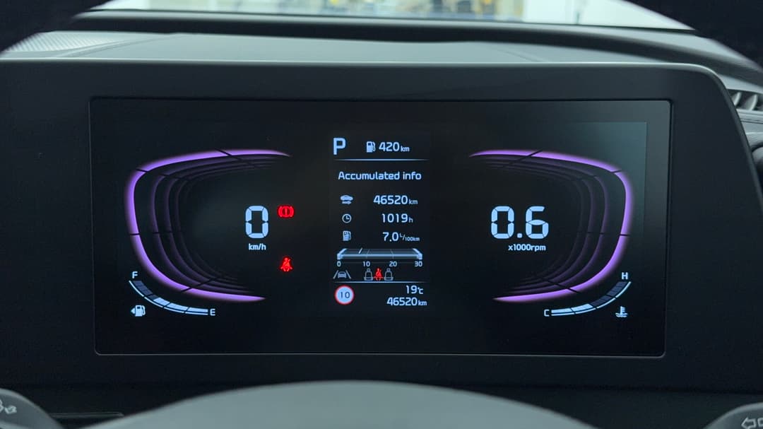 2024 Kia Sportage S (FWD), Automatic, 46520 km, Odometer View