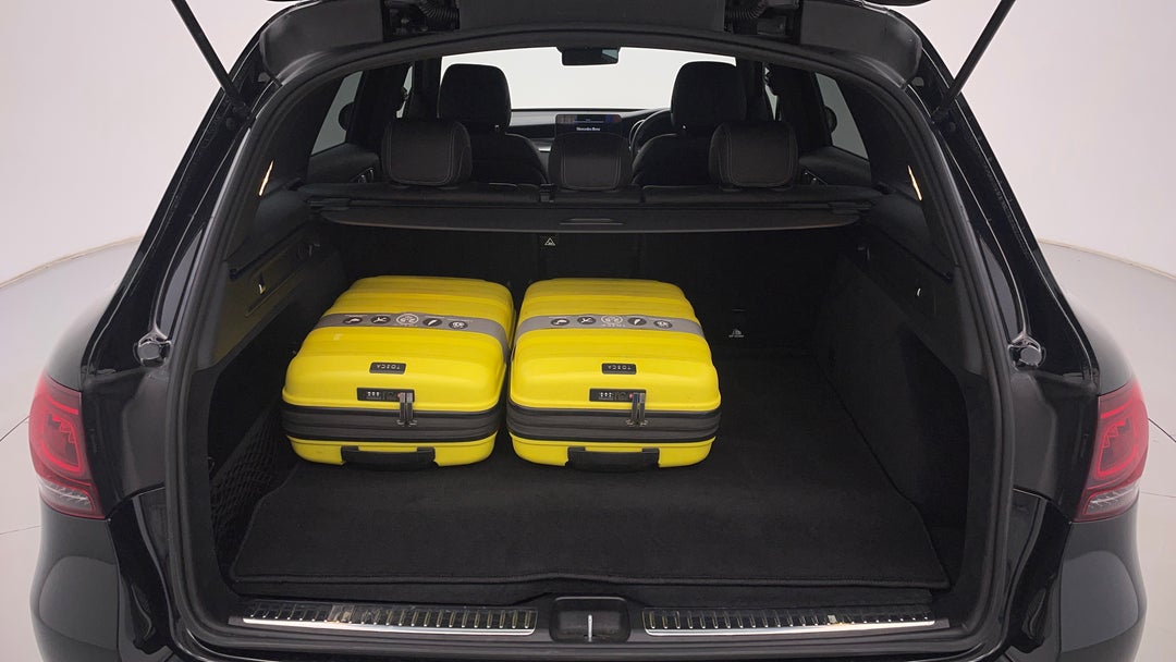 Boot Inside View with Luggage